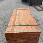 Ca. 156x Angelim Pedra Onderliggers Geschaafd, 45x68mm, lengte 200cm